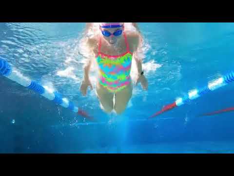 Swimming Slow Butterfly by Maria Krivileva