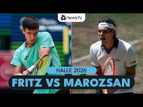 Taylor Fritz vs Fabian Marozsan Match Highlights 🤩 | Halle 2026 Highlights