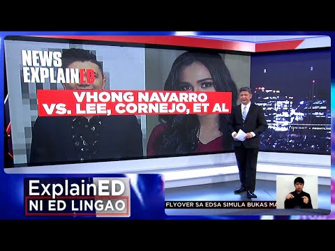 News ExplainED: Kaso nina Deniece Cornejo, Vhong Navarro Frontline Tonight