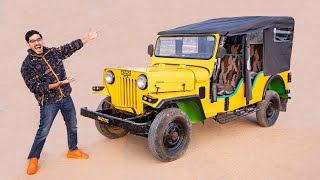 Restoring a 30 Year Old Jeep | खटारा जीप को बना दिया लक्ज़री🔥