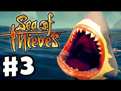 Shark Attack! - Sea of Thieves - Gameplay Part 3
