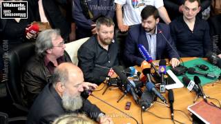 preview picture of video 'Пресс-конференция правительства ДНР по вопросу референдума и Дня Победы 9 мая.'