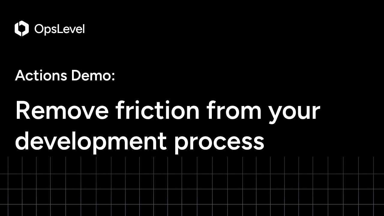 Actions Demo: Creating a PagerDuty incident