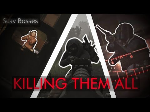 KILLING ALL THE SCAV BOSSES - Escape From Tarkov