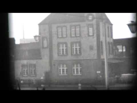 Schwerte - Bahnhofvorplatz - 1955 - 8mm Film