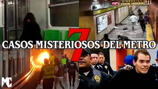 7 Casos PERTURBADORES y misteriosos del METRO de la CDMX (Parte 2) | MundoCreepy