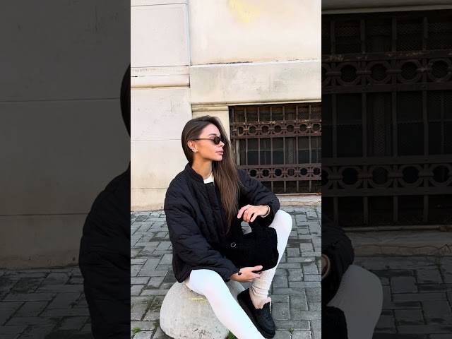 Чоботи жіночі шкіряні байка хутро 592641 Чорний Сумка жіноча 590889 Чорна