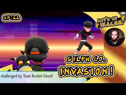 #22 Silph Co. Invasion! - Pokemon Lets Go Pikachu Let's Play w/ Cool Trainer Gavin
