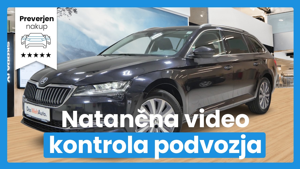 Škoda Superb 2.0 TDI Style DSG - DIG.ŠTEVCI - MEMORY - KAMERA