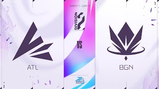 LFL Division2 Spring Split 2022 - W1D2 - ATL vs BGN