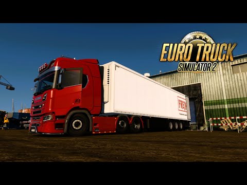 ETS2 | Scania R520 | FREJA Transport & Logistics | Hamburg ➡️ Rostok | Germany 🔹v1.55