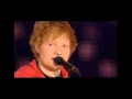 Ed Sheeran singing Wish You Were Here by Pink ...
