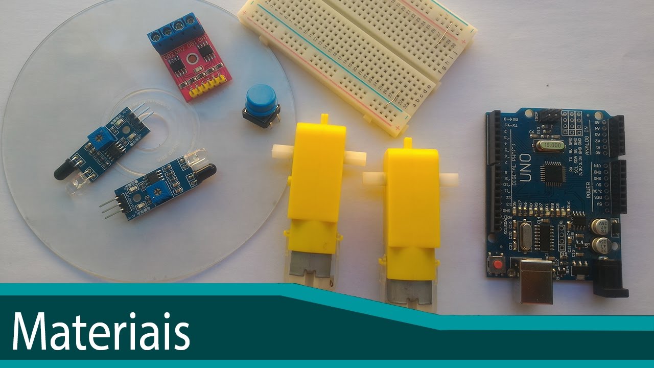 Monte Um Robô Seguidor De Linha Parte 1