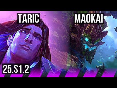 TARIC & Miss Fortune vs MAOKAI & Jhin (SUP) | 3/1/9 | KR Master | 25.S1.2