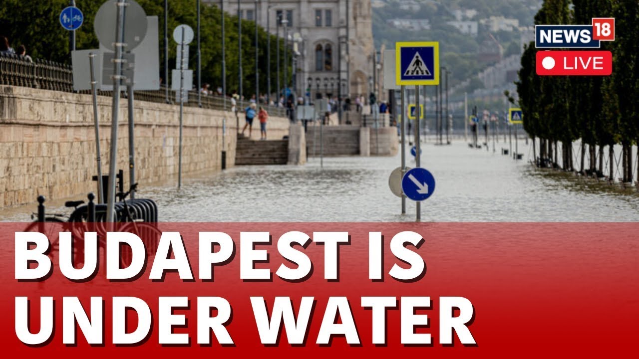 Hungary Floods LIVE | Hungarian Residents Navigate Streets In Boats After Excessive Flooding | N18G