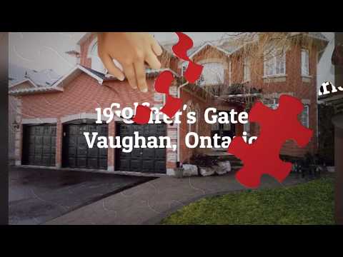 Property House Listing - 19 Golfer's Gate - Toronto/Vaughan House For Sale