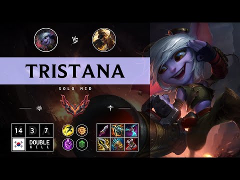 Tristana Mid vs Akshan - KR Grandmaster Patch 14.13