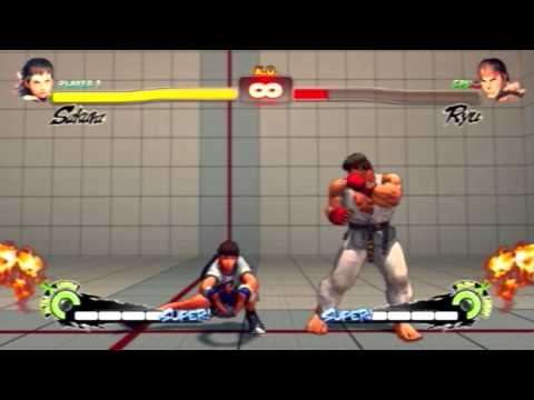 SSFIV AE 2012 - Sakura Fireball Vortex