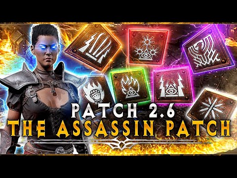The ASSASSIN Receives MASSIVE Buffs !!! - Final Patch Notes - Patch 2.6 - Diablo 2 Resurrected