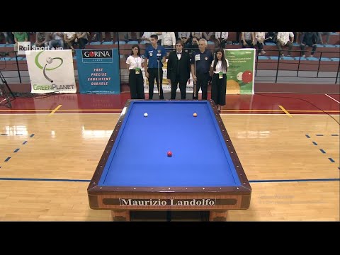 Marco Zanetti vs Alessio D'Agata. Biliardo carambola 3 sponde