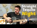 Straight Tequila Night | John Anderson | Beginner Guitar Lesson