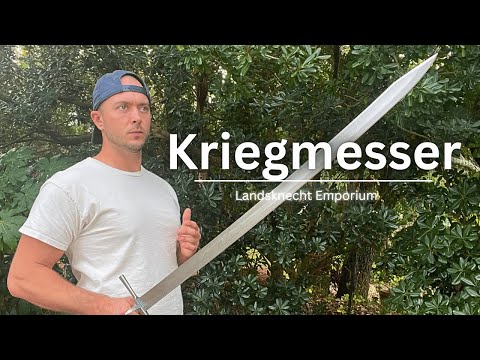 Landsknecht Emporium Rotmilan Kriegmesser | Kult of Athena Review and Cut Test