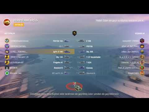 Wot Blitz Jg.Pz E 100 5269 Damage(mastery)  ammo rack içerir