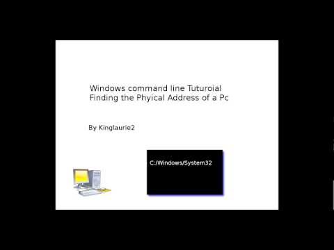how to find mac address of laptop windows 8.1