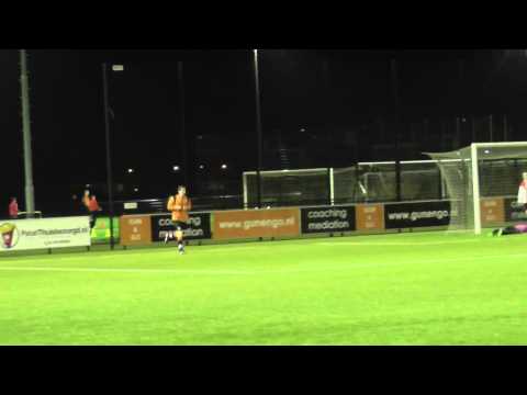5 febr 2014 VV De Meern B2 - PVCV B1 com 1-3 Doelpunt Jelle, assist Melvin (2x lat)