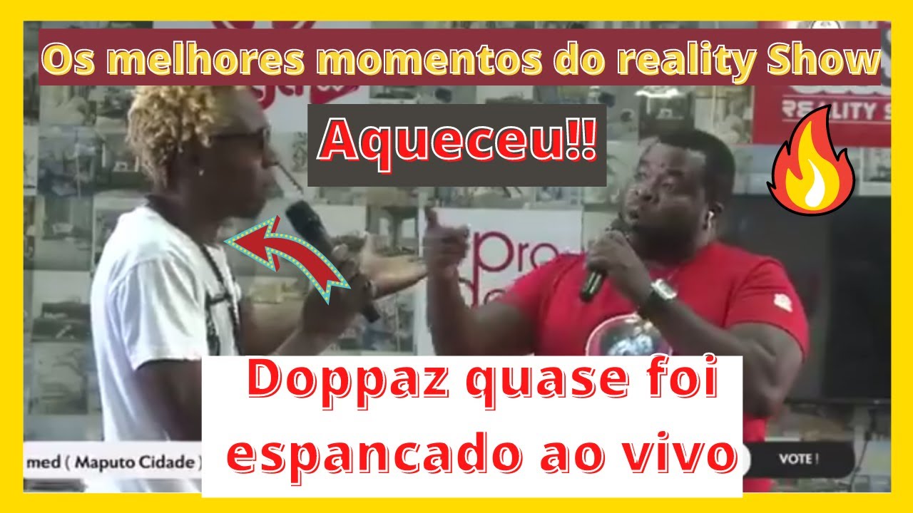Aqueceu: Doppaz quase lutou ao vivo no reality show, Confira!