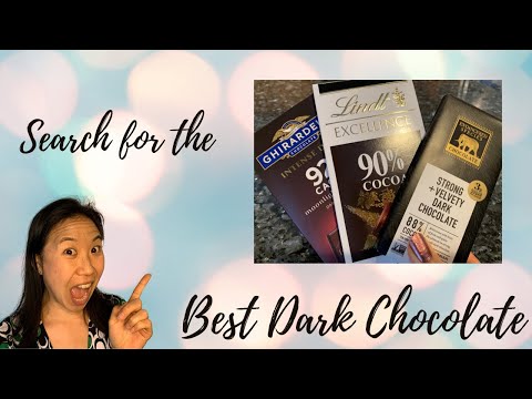 Dark Chocolate Taste Test // Lindt, Ghirardelli, Endangered Species