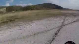 preview picture of video 'Cu CRF-urile la joaca prin cariera de nisip de la Valenii de Munte - HD'