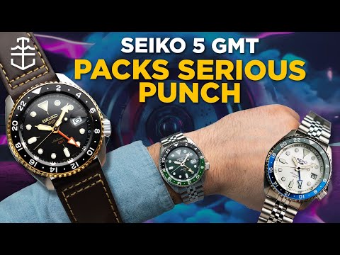 Seiko expands the 5KX GMT range with three new looks