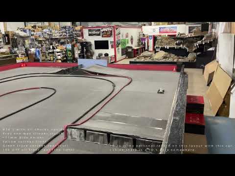 B74.2 Practice lap and personal record