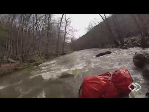 Packraft solo run Kellenbach/Hunsrück