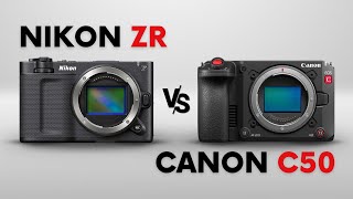 Nikon ZR vs Canon C50 - Which is the Sony FX3 Killer?