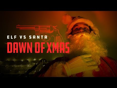 Elf fights coked up Santa Claus