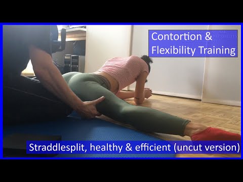 73 Flexyart Contortion Training: Super Straddle (Uncut) - Also for Yoga, Pole, Ballet, Dance People