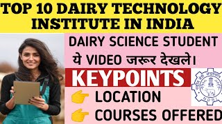 🔥TOP 10 DAIRY TECHNOLOGY UNIVERSITY IN INDIA|BEST COLLEGE IN DAIRY TECHNOLOGY IN INDIA|RANKING PEDIA | DOWNLOAD THIS VIDEO IN MP3, M4A, WEBM, MP4, 3GP ETC