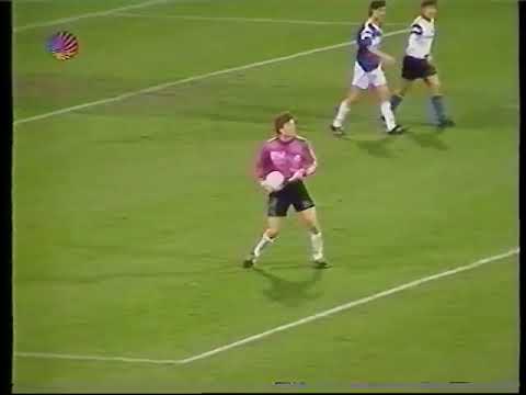 1990/1991 2.  Bundesliga  27. Spieltag Schalke 04 - Waldhof Mannheim