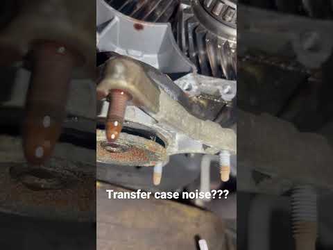 Mercedes GLK350 2010 transfercase noise fixed