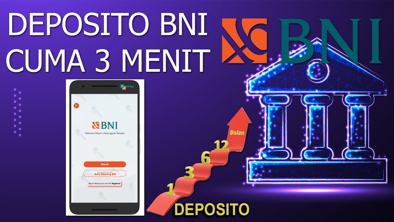 Cara Deposito Bank BNI lewat Mobile Banking