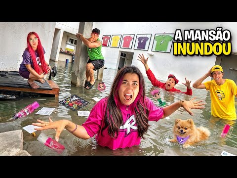 A MANSÃO DOS ROSA ALAGOU *Perdemos tudo ?