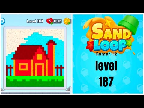 Sand Loop Level 187 Walkthrough