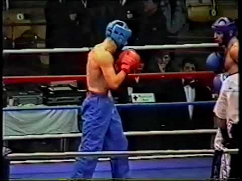 26.11.1995, Kick Boxing. Romans Dabolins (LV) VS Patrik Barolli (FRA)