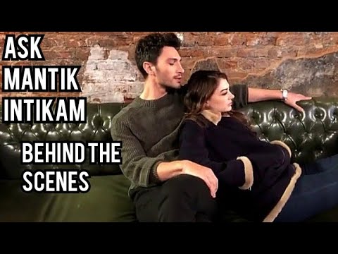 Ask Mantik Intikam cast behind the scenes | ilhbur | eszan |bts