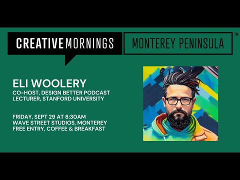 Eli Woolery, co-host of Design Better Podcast & lecturer at Stanford ...