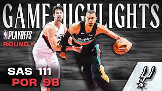 Victor Wembanyama - San Antonio Spurs - Portland Trail Blazers