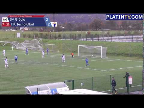 19.11.16 U17 SV Grödig - Tecnofutbol - 3:2  (2. Halbzeit / 71:30) am 19.11.2016 15:21