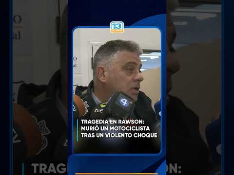 Tragedia en Rawson: los golpes en el tórax provocaron la muerte del motociclista